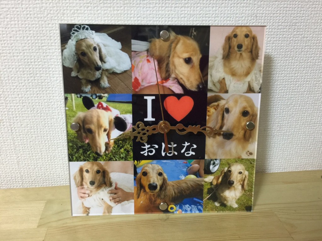 オーダーメイド お写真画像入り オリジナル時計